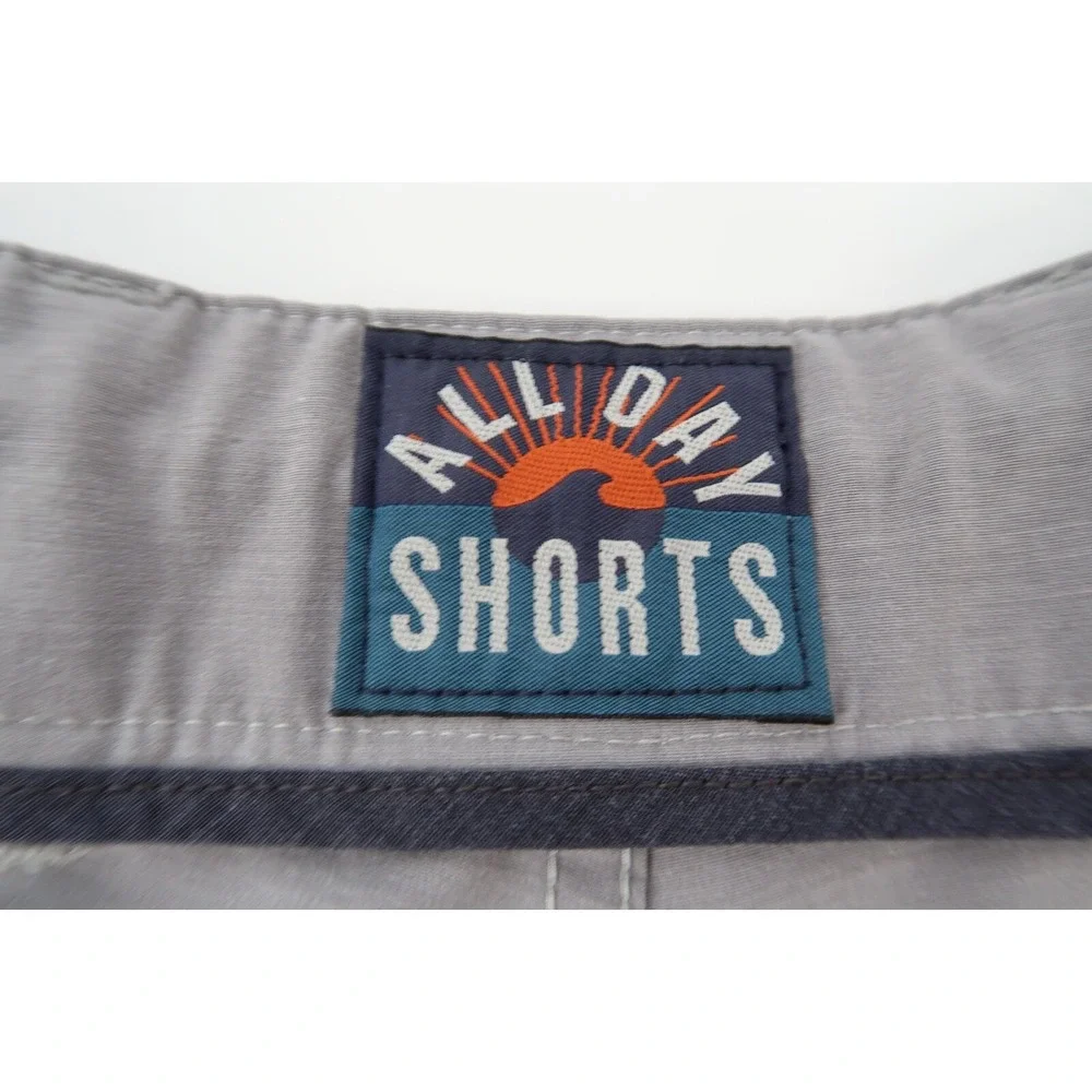 Faherty All Day‎ Shorts Water Repellant Gray Stretch Men's Size 38